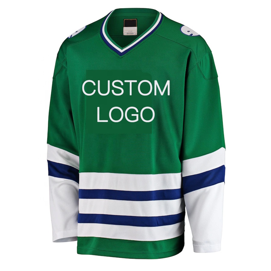 Wholesale 2021 hot selling design NO MOQ Top quality Team Order Custom Full Sublimation Ice Hockey Jersey