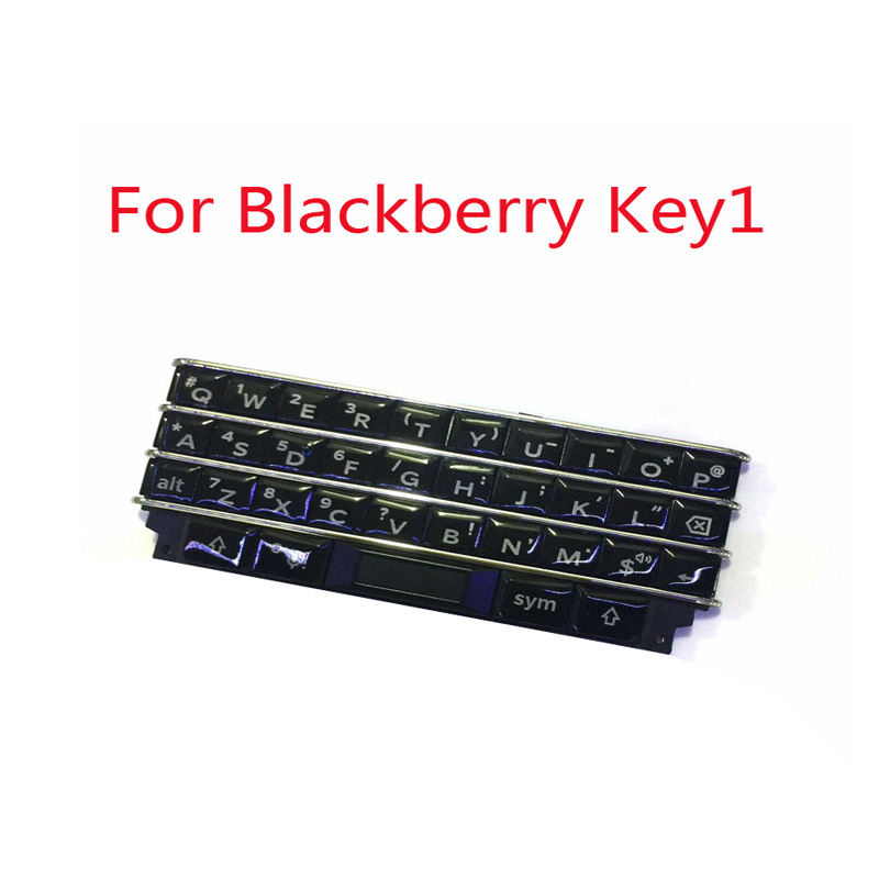 Оригинальная новая клавиатура для BlackBerry Key1 кнопка клавиатуры со шлейфом запасные части серебристого цвета для Blackberry Keyone