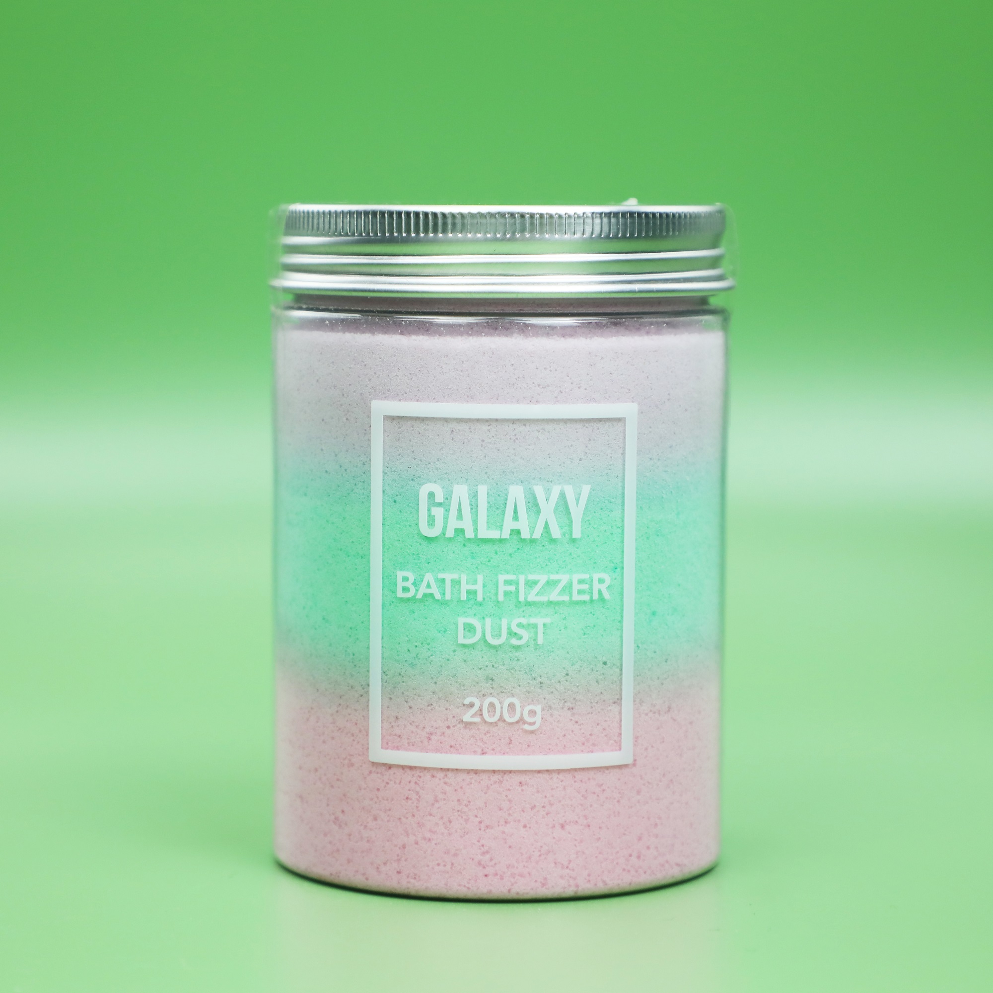 Hot Sale 200g bath fizzer Glitter Spa Silky Foaming Water Organic bath bombs powder