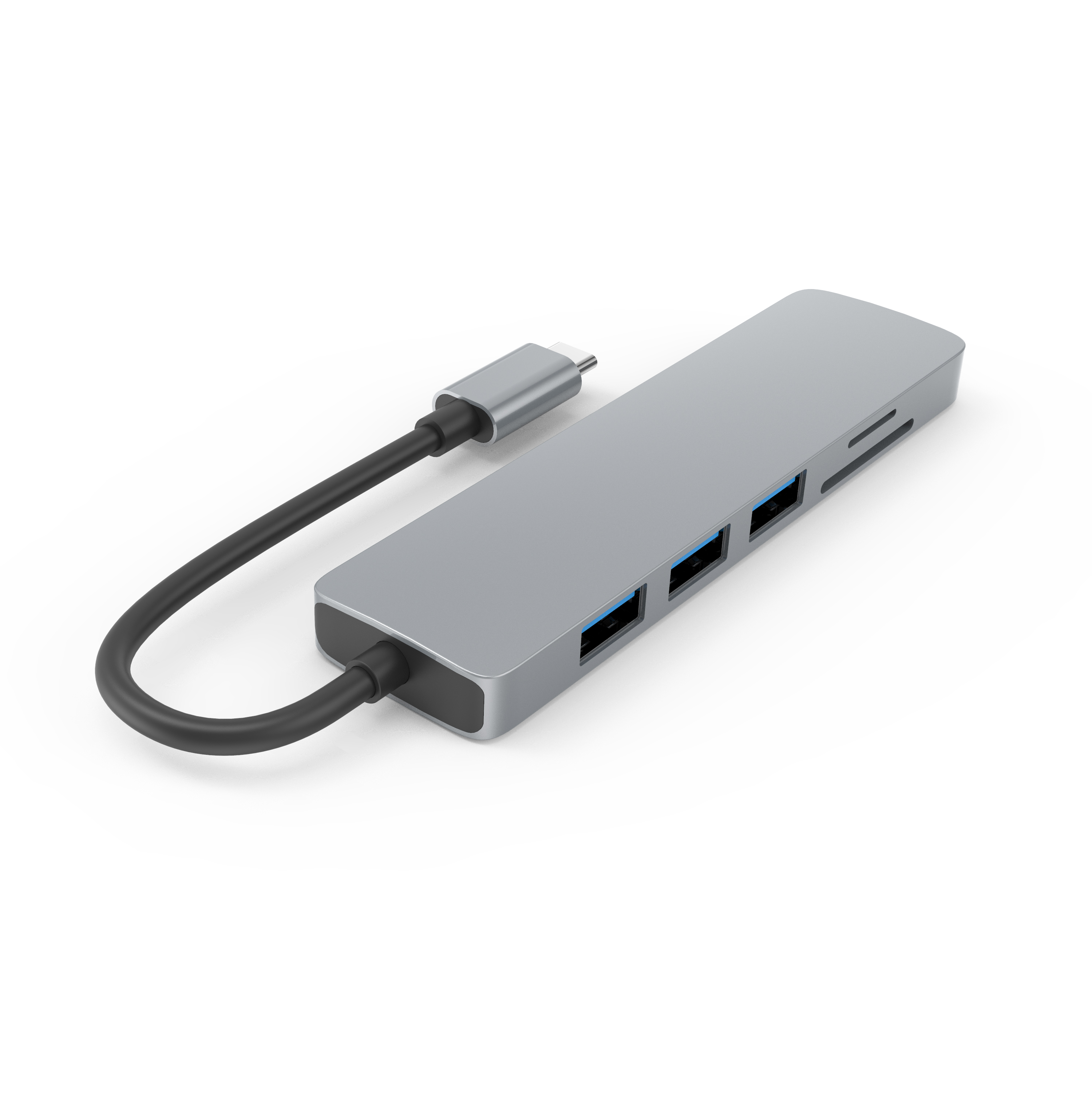 6 в 1 Смарт-концентратор с type c USB3.0 * 3 с HDTV портом для matebook