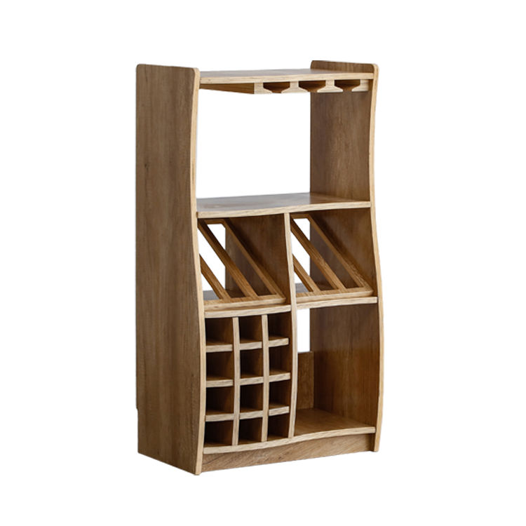 home furniture side board wine craft shabby chic vintage industrial single sliding door solid wood sideboard wine cabinet