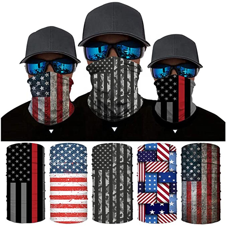 Wholesale Custom Multifunctional Tubular Seamless Neck Tube Bandanas Tube Scarf