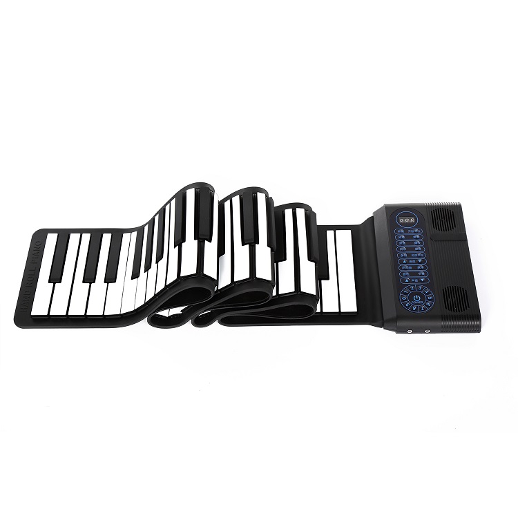 Профессиональный свернутый Музыкальный Игровой Коврик Midi детская игрушка цифровая клавиатура электронная рояль