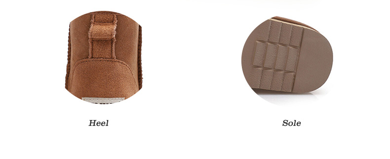 Wholesale Fashion Genuine Leather Ladies Sheepskin Winter Women Snow Shoes Lamb Wool Fur Boots