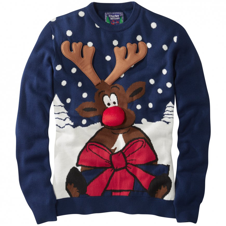Most Popular Custom Knitting Patterns Funny Crew Neck Couple Family Ugly Christmas pullover Sweater