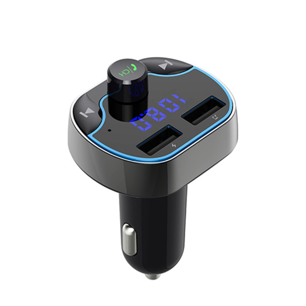 3.1A Hands free 2 USB зарядное устройство для автомобиля FM Mp3 плеер Зарядное устройство