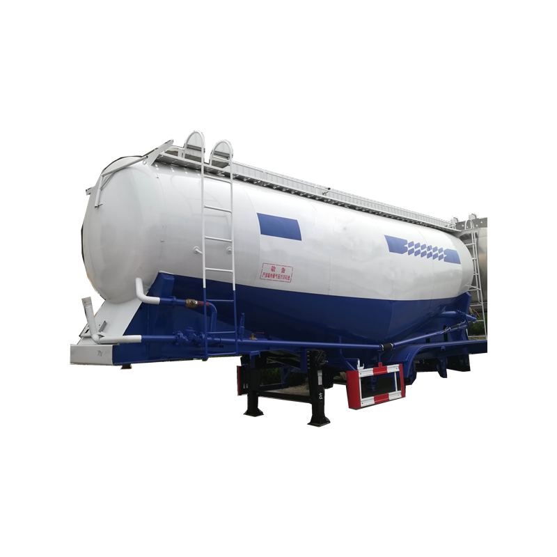 Factory Price 3 Axles Bulker Dry Powder Bulk Cement Tanker Tank Truck Semi Trailer For Sale