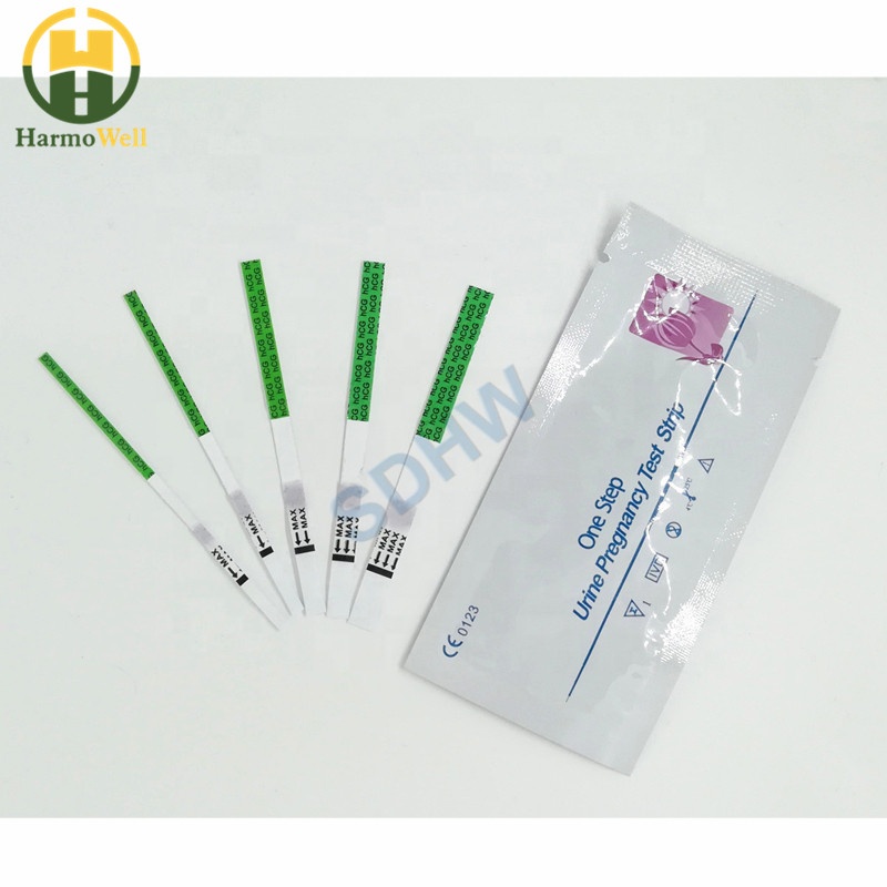 FDA и CE домашняя моча ХГЧ точный тест-полоска для беременности