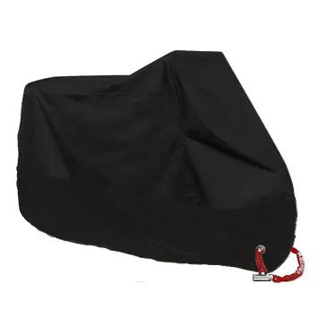 REALZION Motorcycle Cover Wholesale Customizable LOGO Waterproof Outdoor Storage Bag All Season Black With 300D For Universal