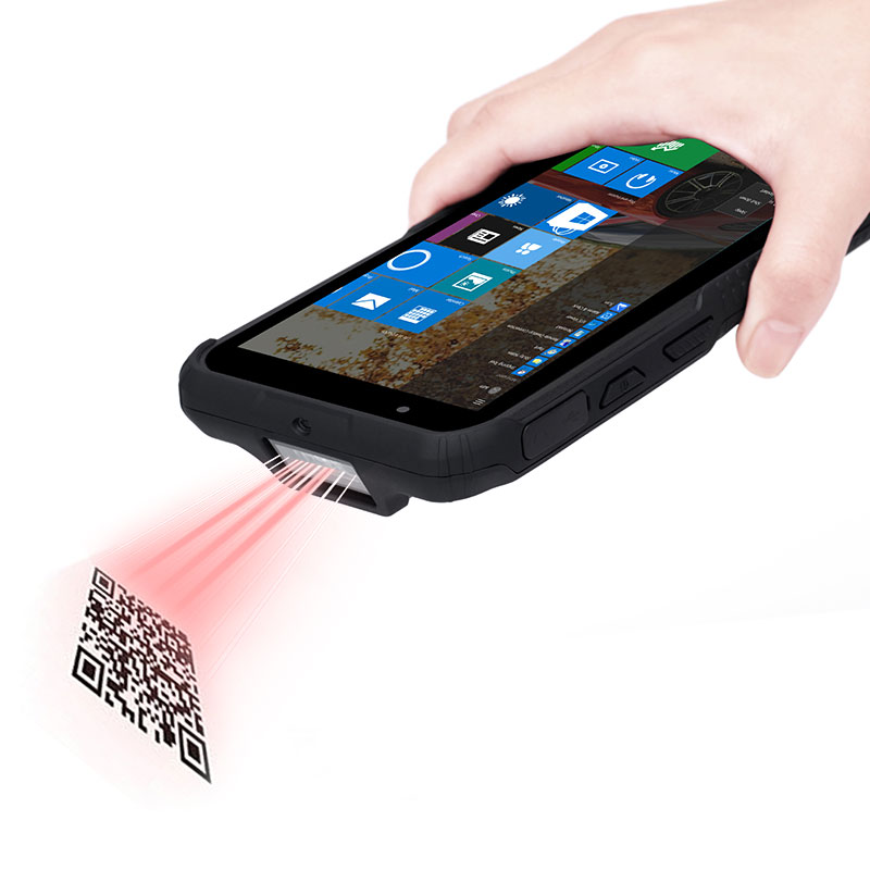 6 дюймов Wifi 3G Sim-карта прочное портативное устройство Windows QR 2d сканер штрих-кода планшетный ПК