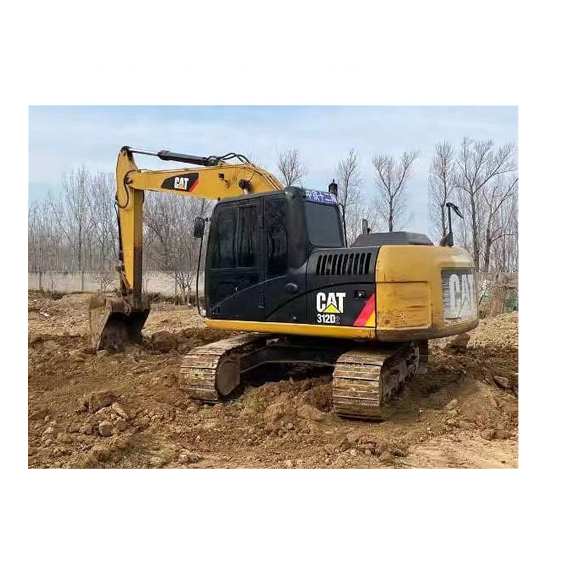 Высококачественные и активные б/у экскаваторы CAT312D, б/у экскаваторы CAT 312 D в Шанхае