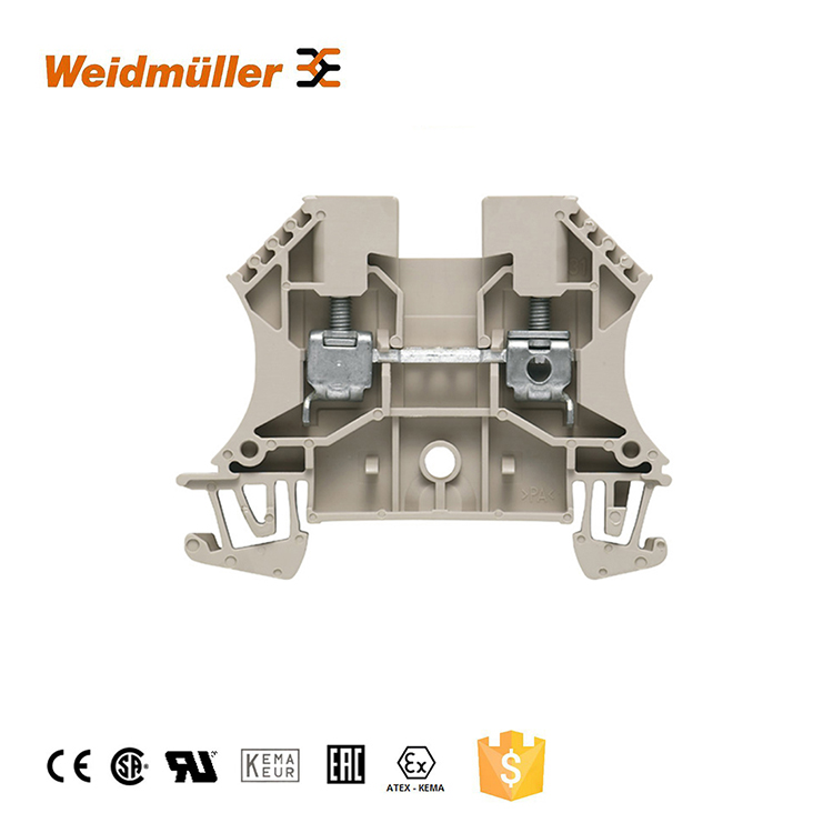 WDU 2,5 оригинальный Weidmuller сквозная Клеммная колодка Электрический разъем.
