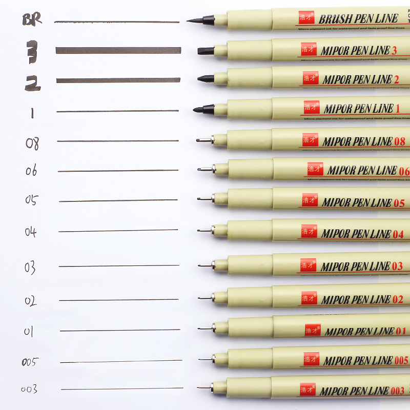Set of 12 -100 Planner Pen Colored Pens Fine Point Markers Fine Tip Art Drawing Fineliner Pen