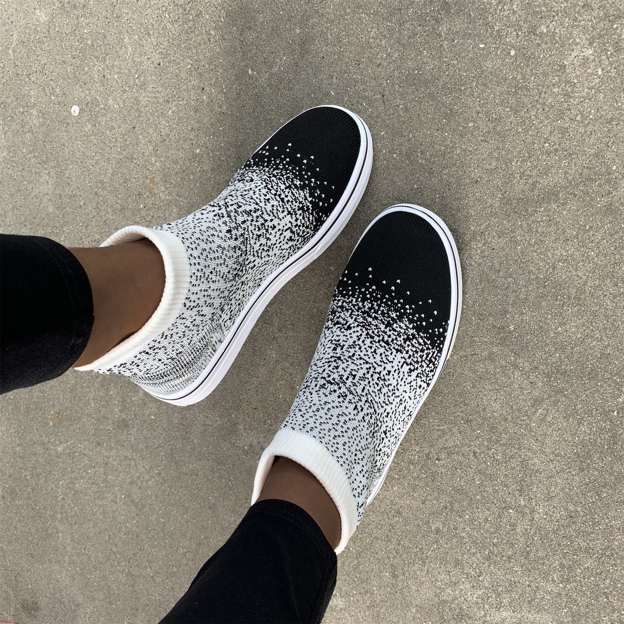 TX Factory direct casual shoes flying woven mesh fashion sneakers large size women's boots