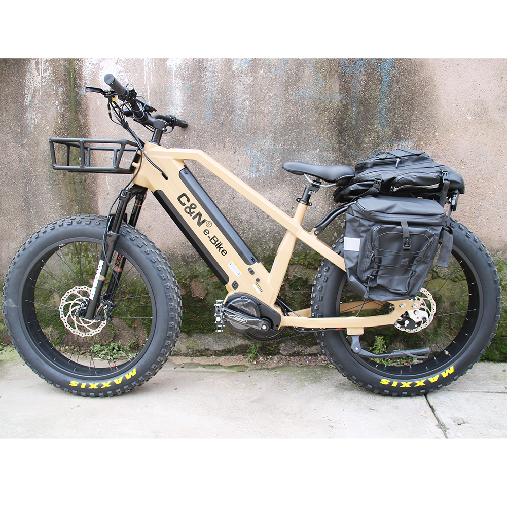 Электрический велосипед Rohloff, 14 скоростей, широкие шины, 48 В, 1000 Вт, скрытая батарея