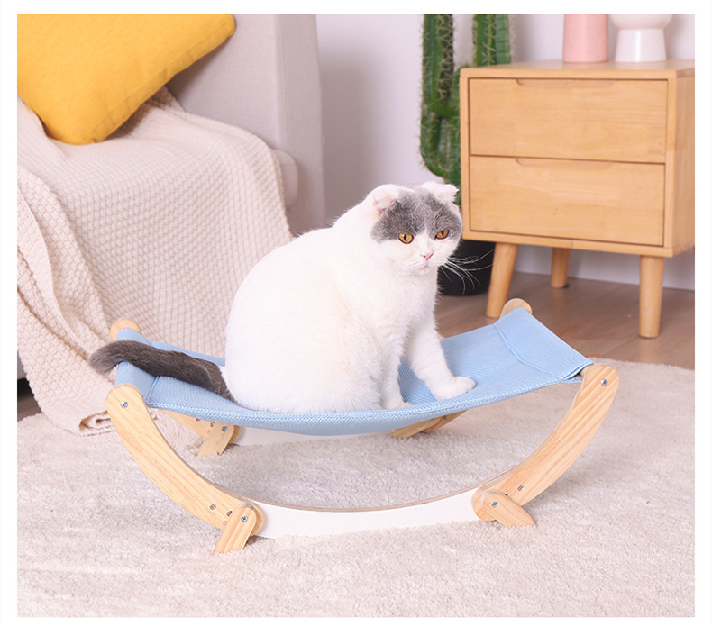 Hot Soft Comfortable Replaceable Cat Bed Pet Rocking Chair Shaker Cat Hammock