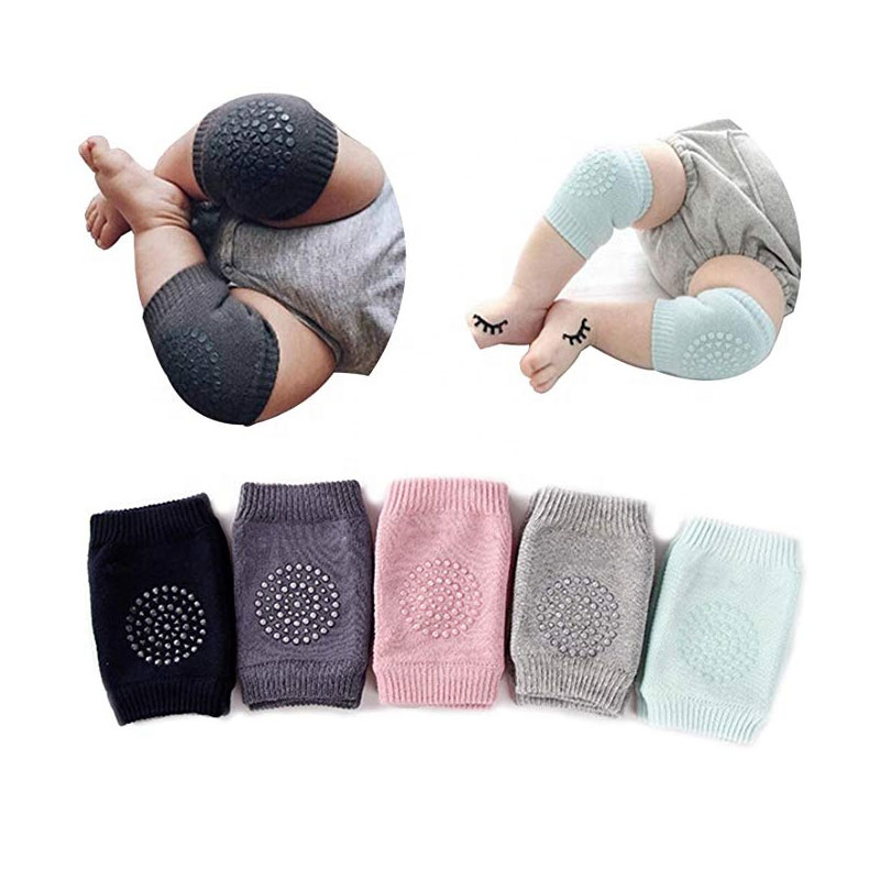 Breathable Cotton Baby Knee Pad Children's Baby Toddler Crawling Leggings and Knees Anti-slip Crawling Protective Gear