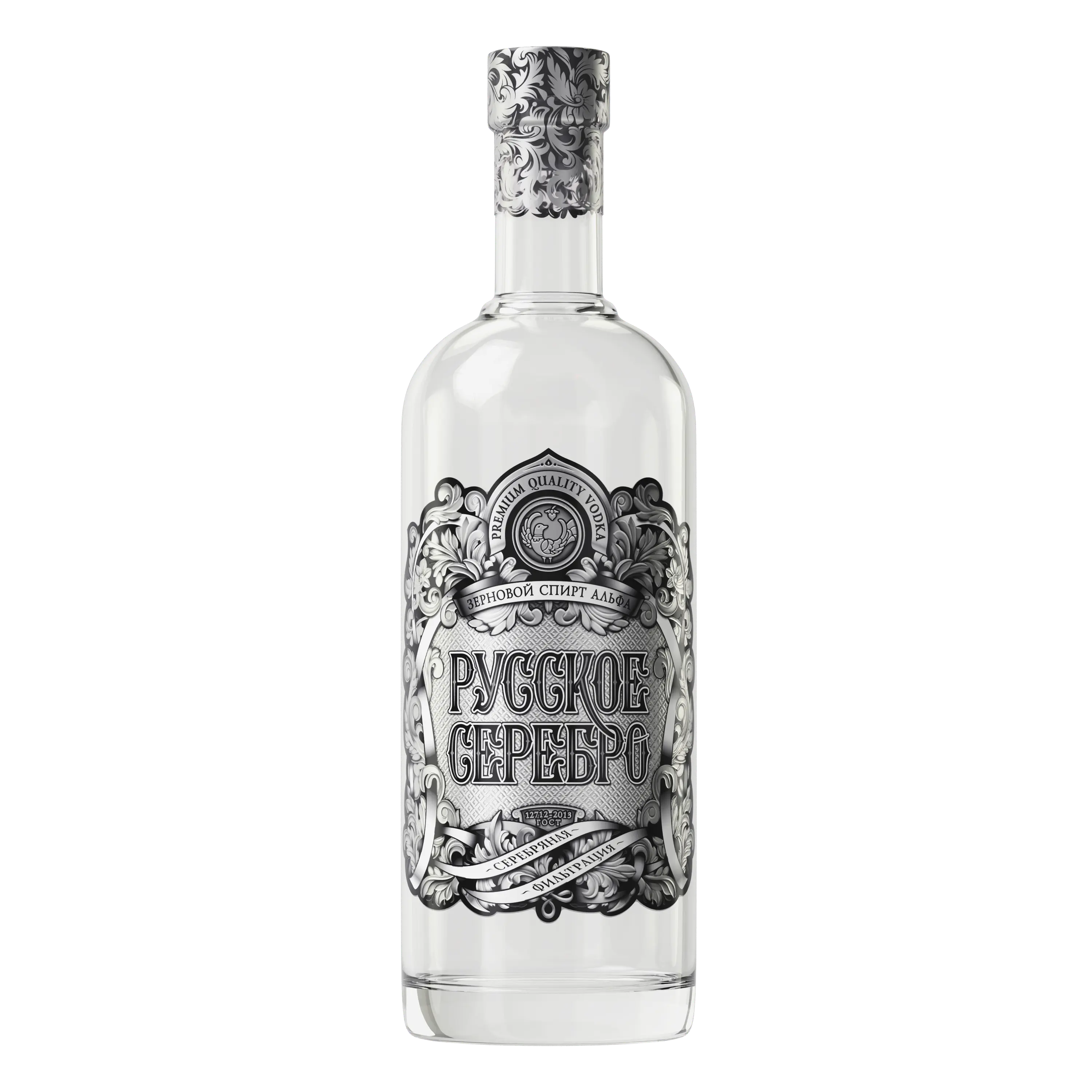 Russian Silver Premium 1 Liter Vodka