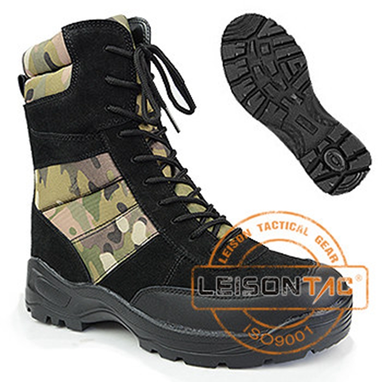 Custom Camouflage Men Military Tactical Desert Boots for tactical hiking outdoor sports hunting camping