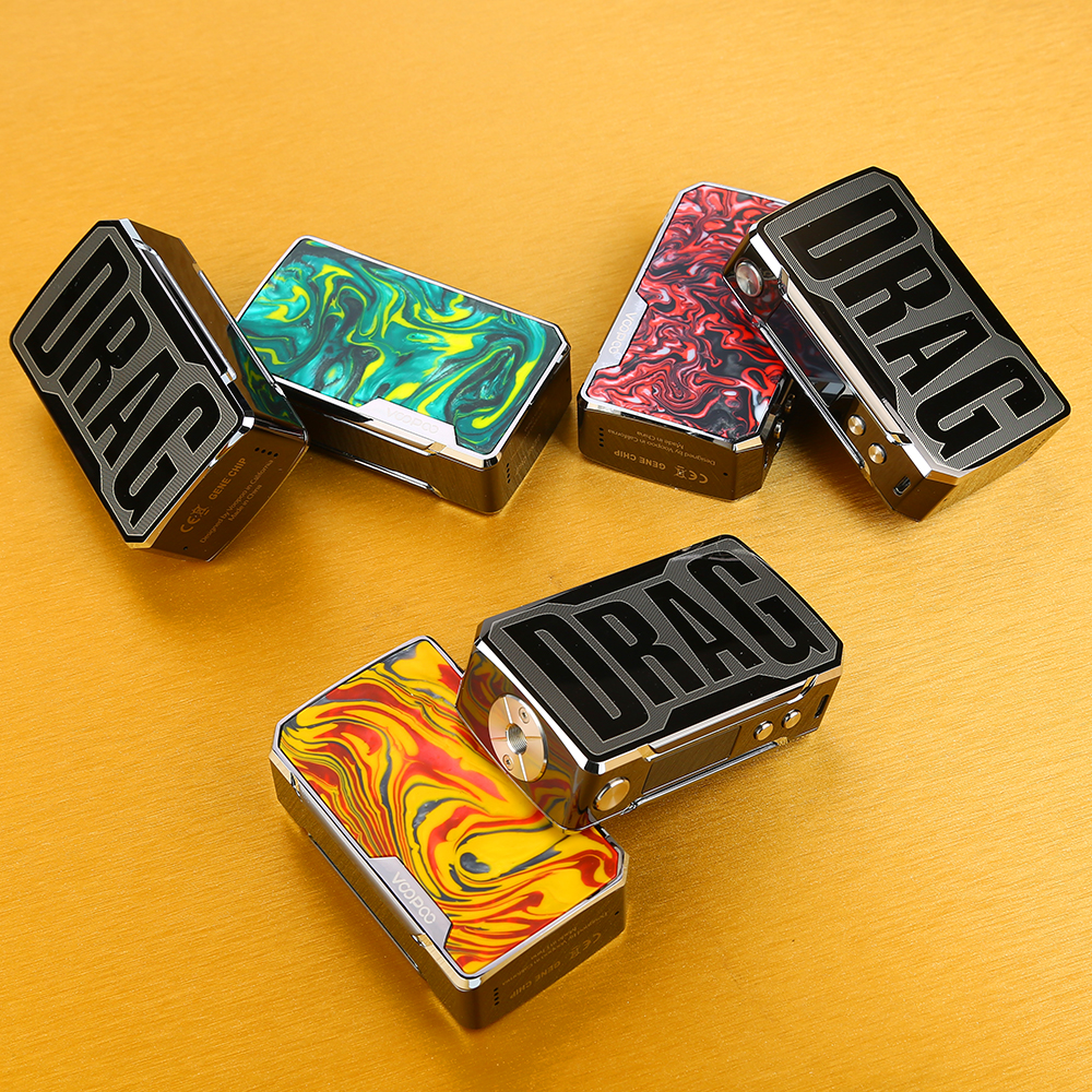 Оригинальный VOOPOO Drag Mini Platinum Edition 117 Вт коробка мод 4400 мАч встроенный аккумулятор