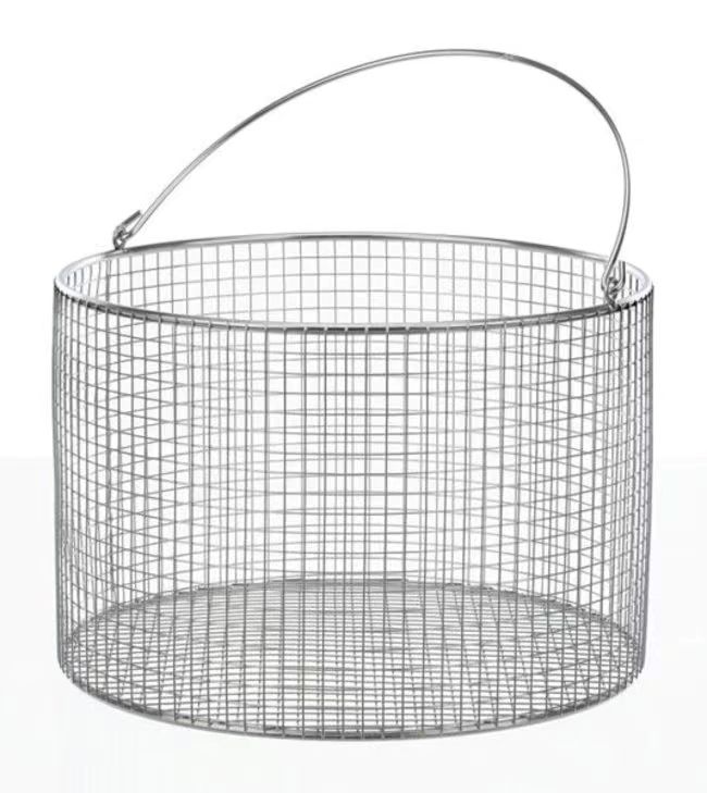 Made to Order Easy Cleaning and Lower Cost Metal Stainless Steel Dip and Drain Round Basket