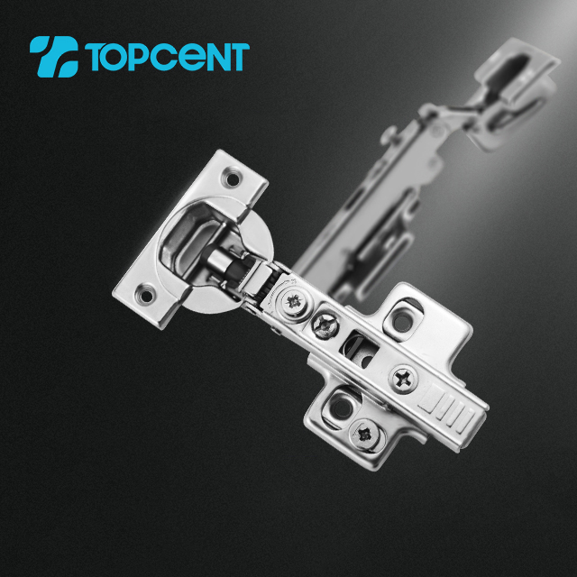 TOPCENT Furniture Hardware Kitchen Drawer Soft Close Hinge 3D Concealed Hinge Cabinet Hinge