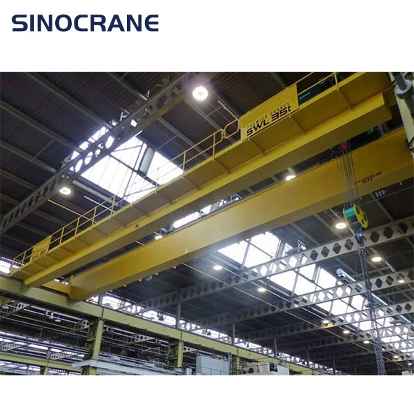 Heavy duty 20 ton warehouse double girder electric overhead crane EOT double beam bridge crane 5ton 10ton 20 ton Factory Price