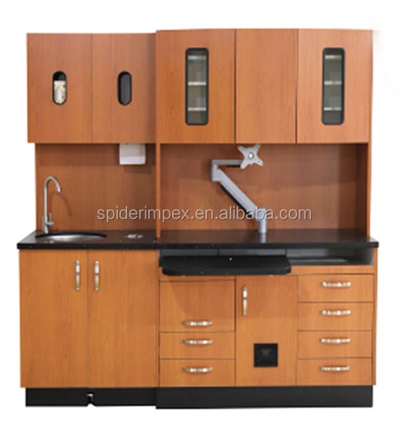 Customized Dental Clinic Labratory Dental Furniture Combined Dental Cabinet With Sink