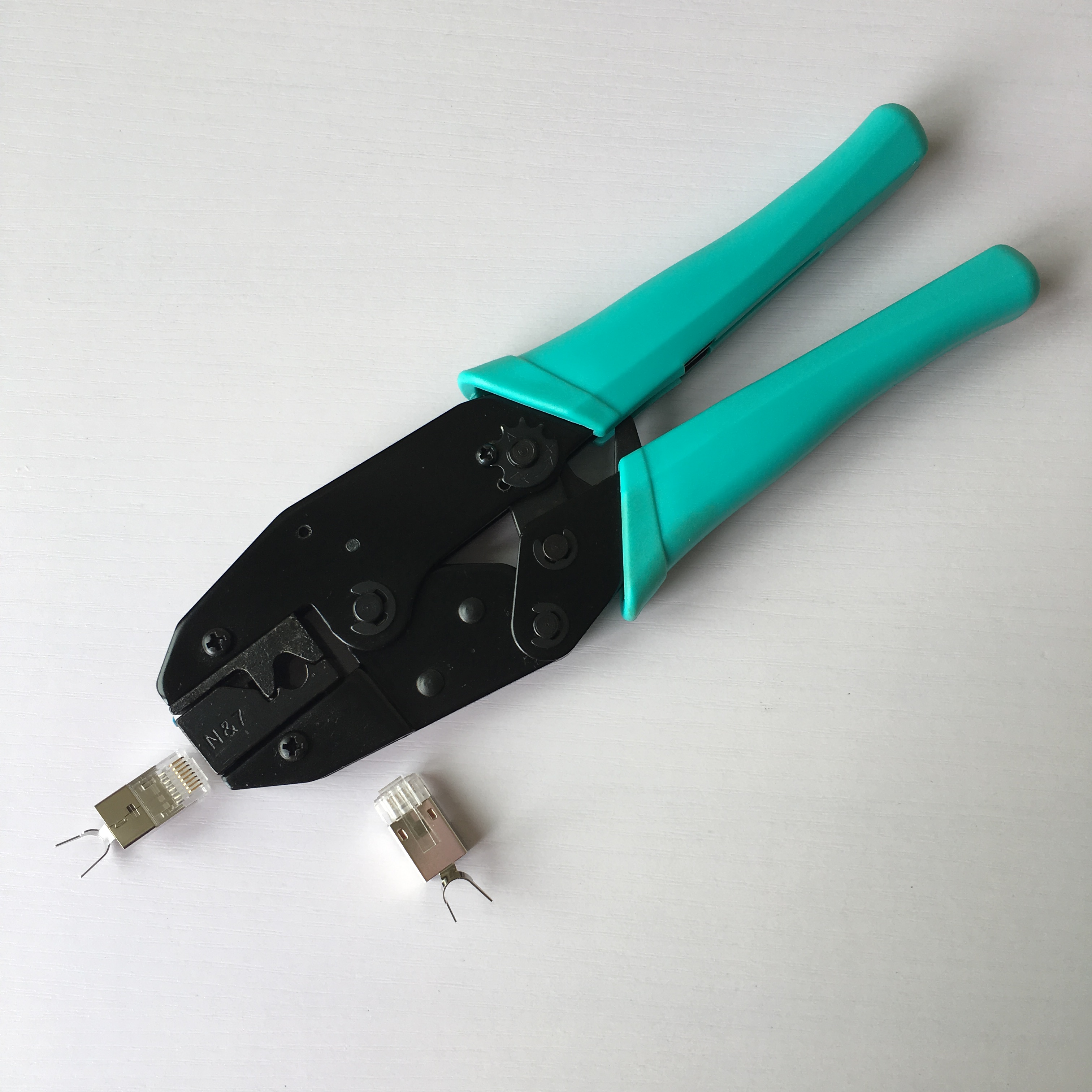 RJ45 Cat7 разъем обжимной инструмент для Германия тип штепсельной вилки
