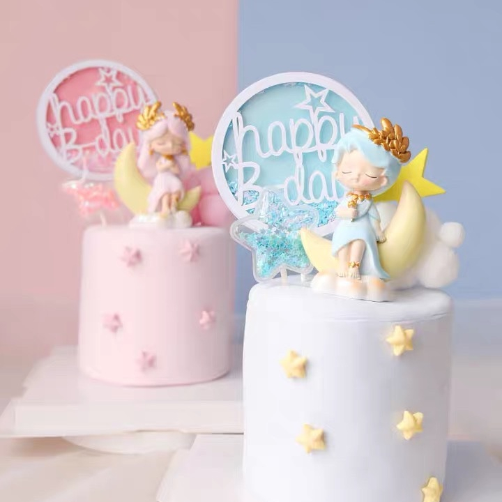 Super-sparkly Bling Sequin Glitter Happy Birthday 0-9 Numbered Cake Topper for Little Princess Little Angel First Birthday Party