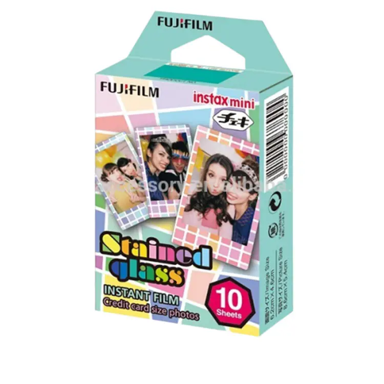 Fujifilm витражное стекло Радуга instax пленка 10 листов/упаковка