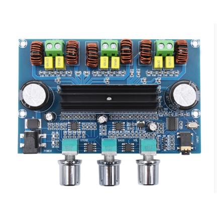 2*50 Вт + 100 Вт Bluetooth 5,0 dual TPA3116D2 Плата усилителя мощности сабвуфера 2,1 каналов TPA3116 аудио стерео эквалайзер AUX Amp