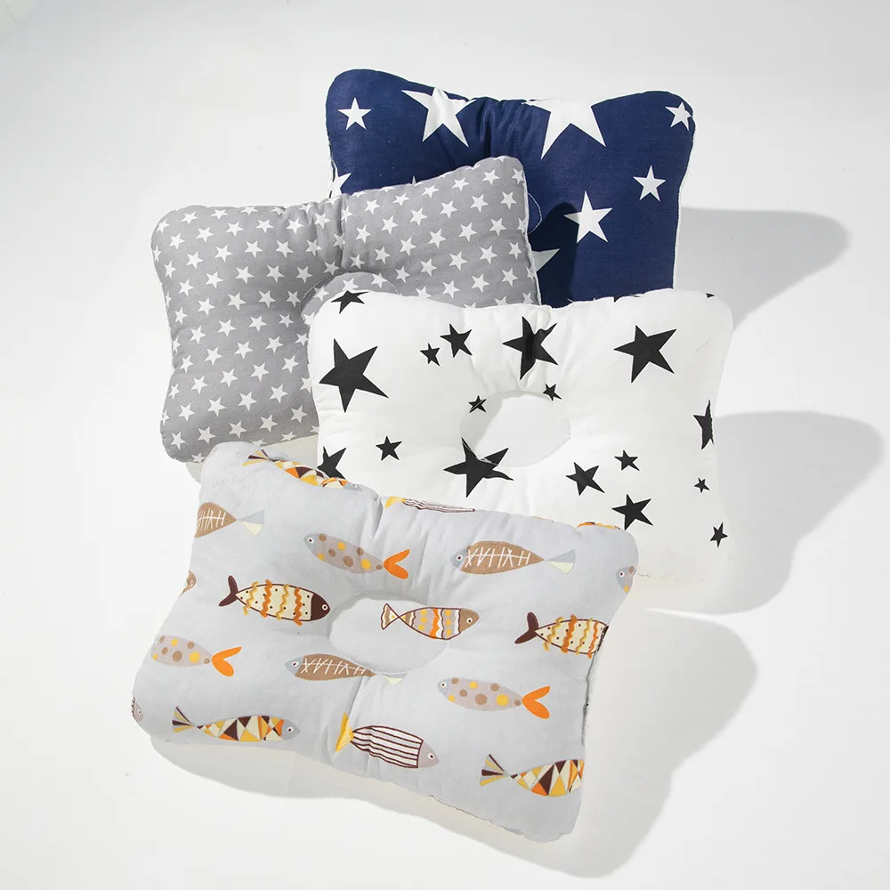 Newborn Infant Cushion Soft and Breathable Baby Pillow Nursing Protection Head New Born Baby Pillow