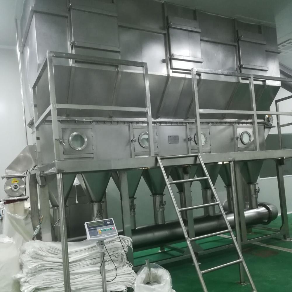 Профессиональная Высокая продукция мононатрия глутамат горизонтальная жидкость кровать сушилка