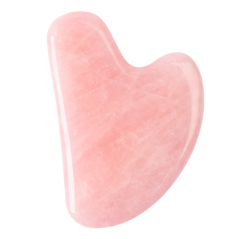 Gua Sha Guasha изготовленный на заказ гравированный Gua Sha розовый КВАРЦЕВЫЙ Нефритовый камень Gua Sha Массажная доска инструмент