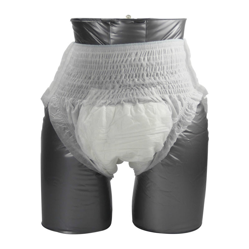Hot US $0.01 samples ultra thin structure adult pant zip up onesies disposable colorful unisex adult diaper pants for adults