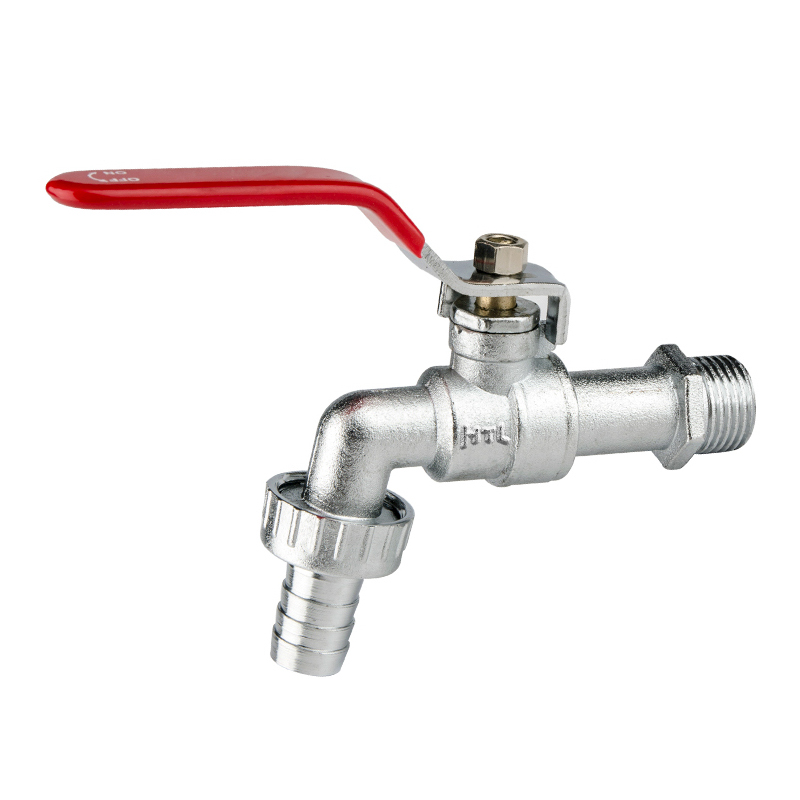 Цинковые краны HELERO HT 100-0243 с шаровым краном, 1/2 дюйма, с ручкой уровня