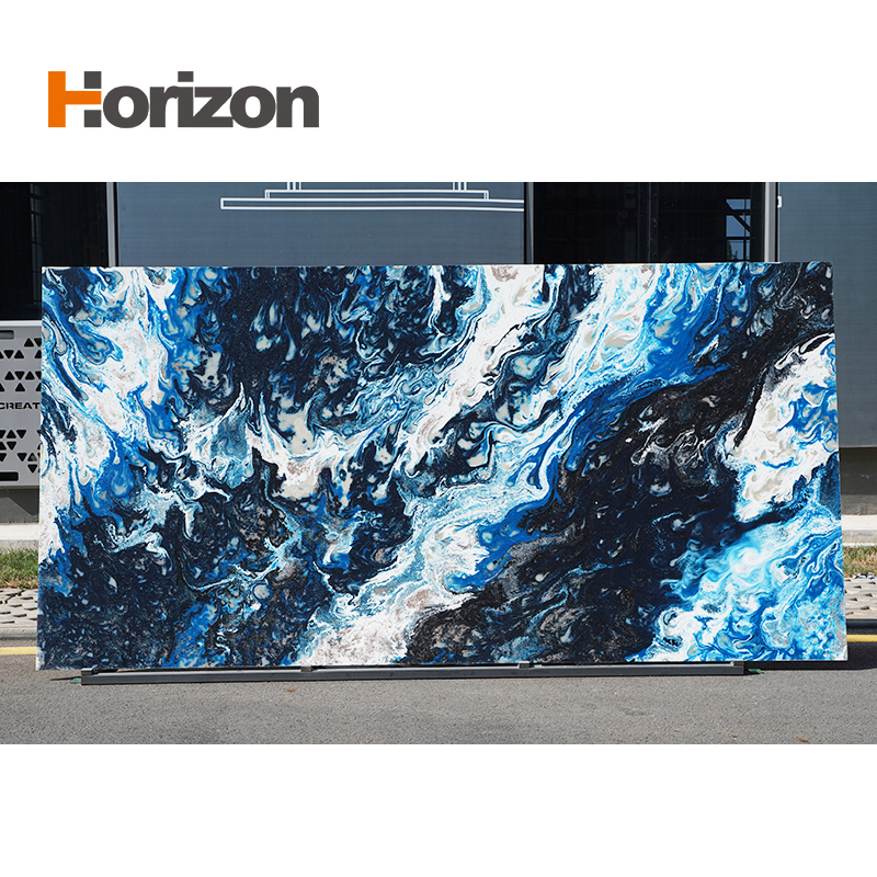 Artificial Low Silica Jade Quartz Slab Kitchen Counter Top Quartz Stone For Corner Cabinet Jade Quartz Stone Slab Countertop