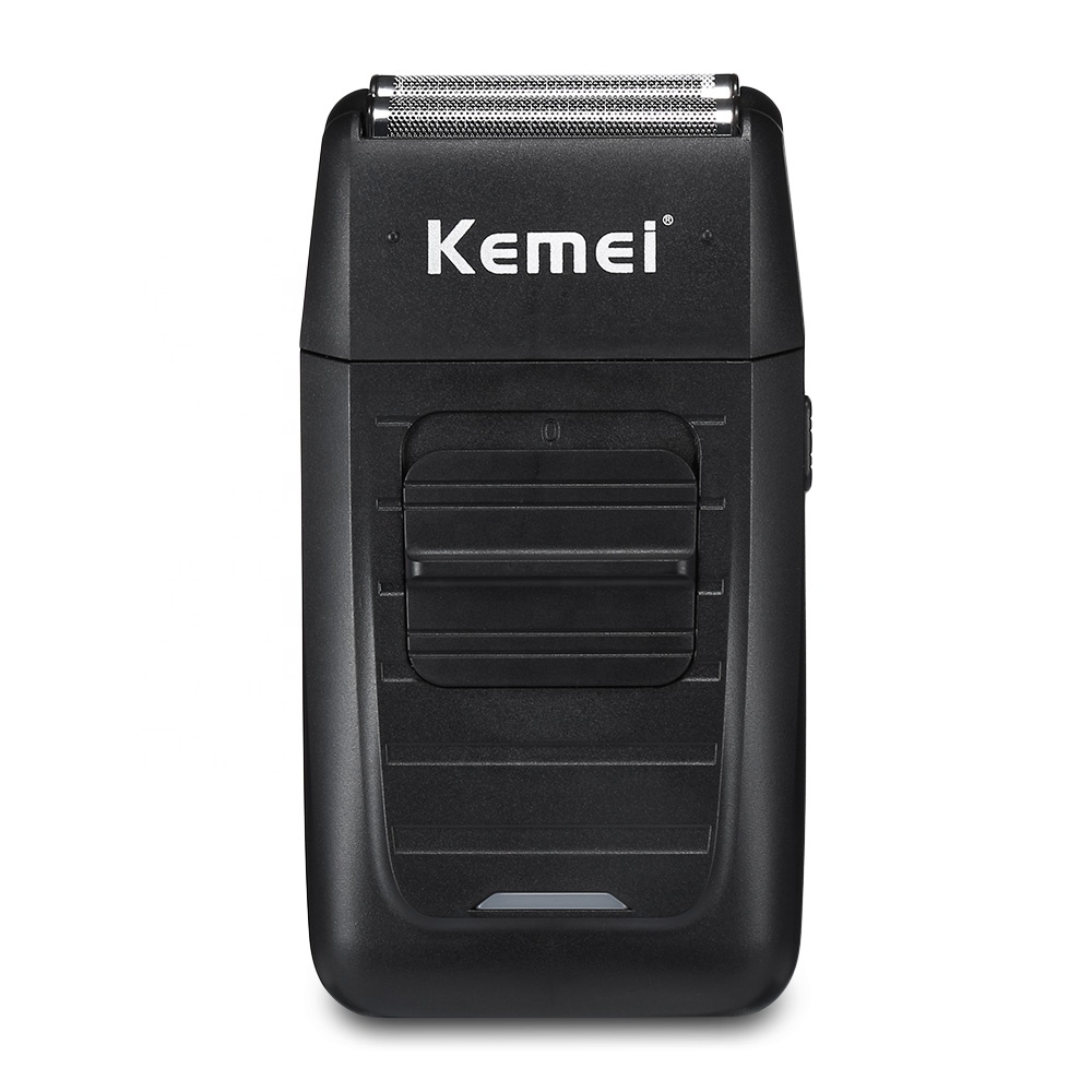 Kemei-1102 бритвенный станок электробритва перезаряжаемая электрическая бритва для мужчин с двойным лезвием уход за кожей лица
