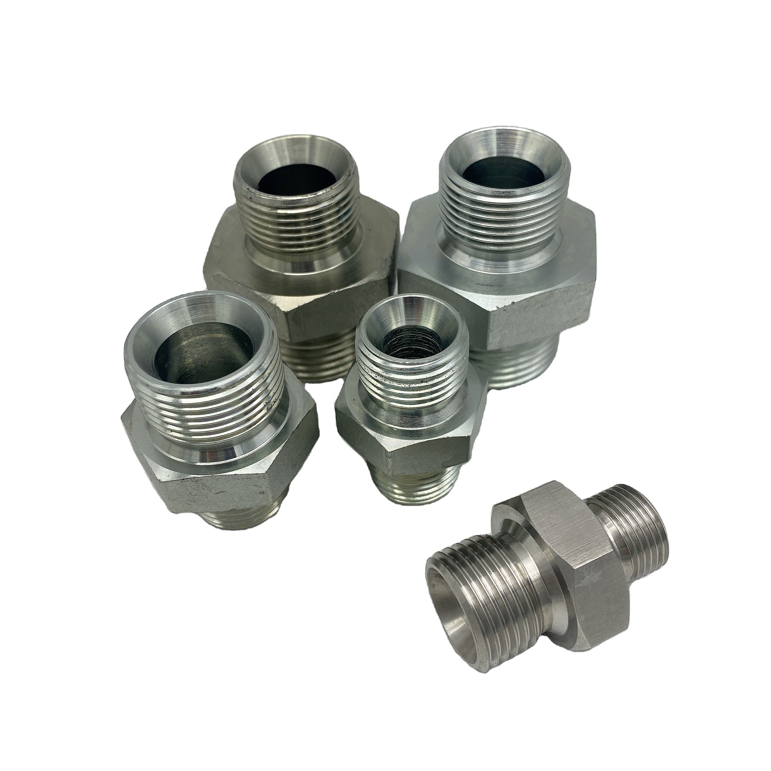 BSP male hydraulic hose adapter hose tube adapter