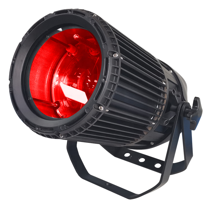 Новое светодиодное освещение в Китае 250 Вт RGBW 4-в-1 zoom led COB Par