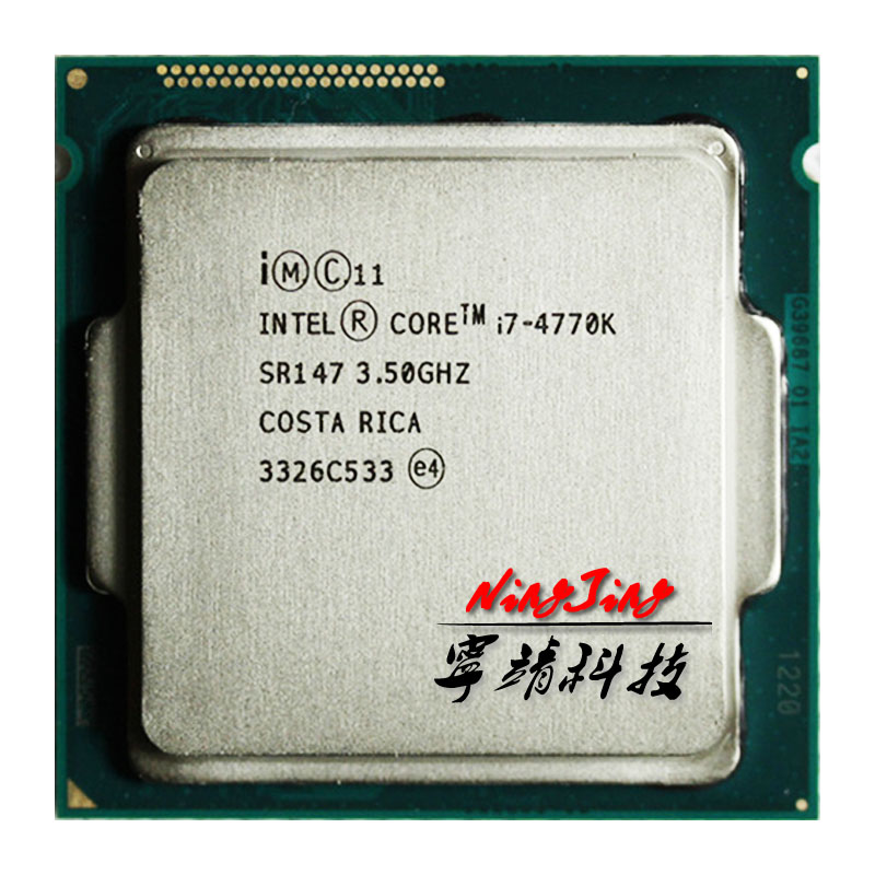 Процессор Intel Core i7-4770K i7 4770 K i7 4770 K 3,5 GHz четырехъядерный восьминиточный процессор 84W LGA 1150