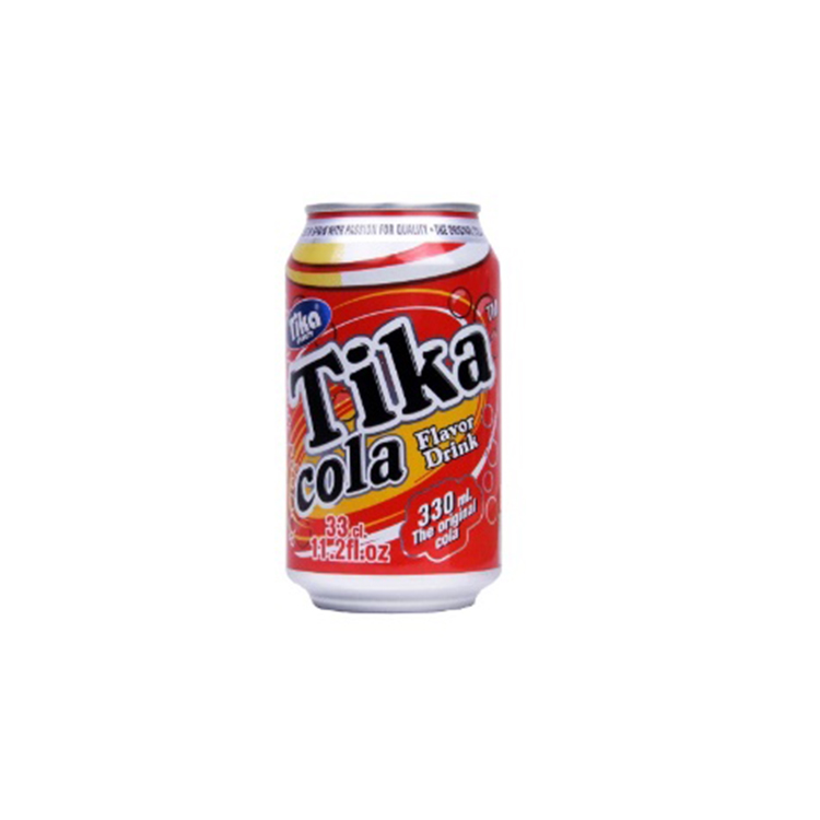 Напиток со вкусом колы «тика», без спирта, консервированный, 4x6x 33cl