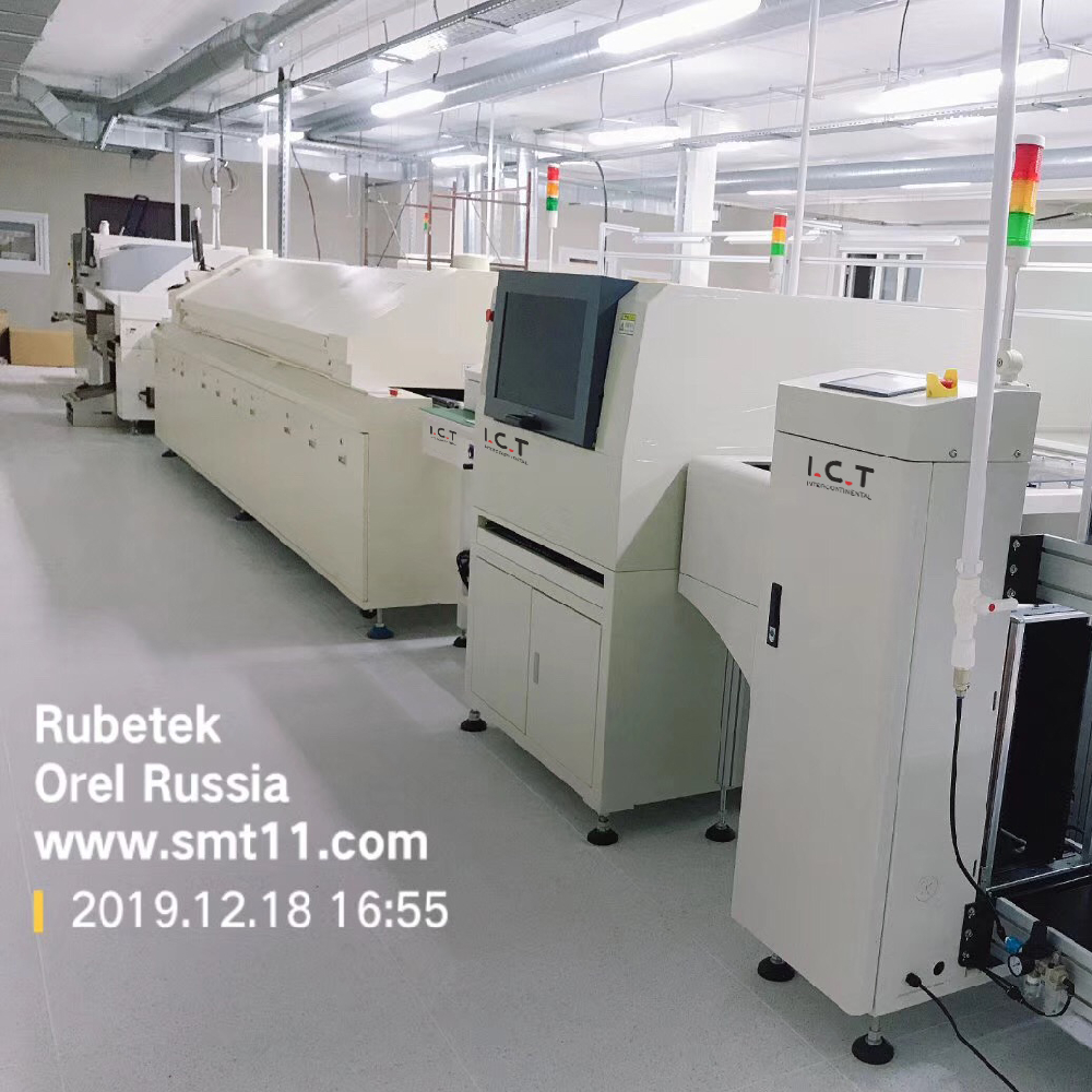 Полностью Автоматическая производственная линия SMD SMT ICT801, машина для сборки светодиодных ламп для телевизора, линия SMT