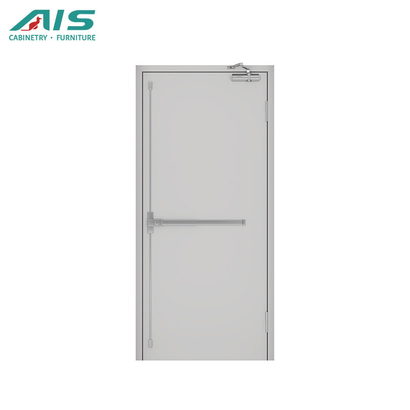 Ais Wooden Fire Door Price For Apartment And Frame Commercial Fire Proof Sliding Doors Office Doors Contactors