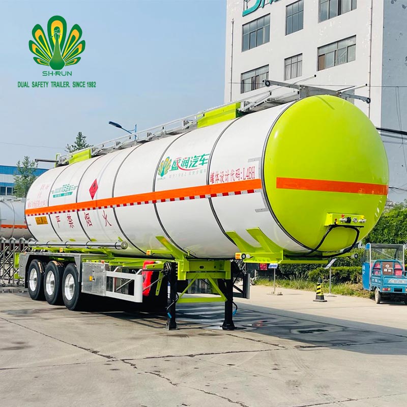 New design oil transport tank semi trailer for sale large capacity