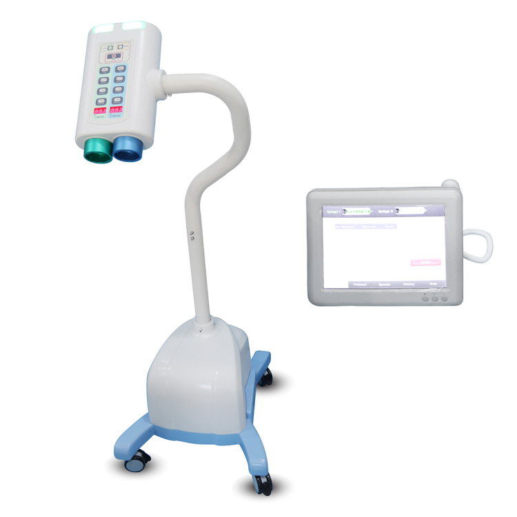 CE ISO certificated Double syringe CT Injector with 100 protocols storage capacity MSLGT02