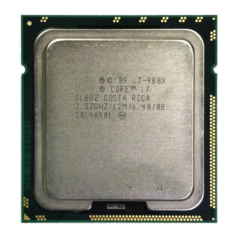 I7-980X i7 980X (3,33 ГГц/12 МБ/6 ядер/розетка 1366/6.4 GT/s) 6-ядерный настольный процессор