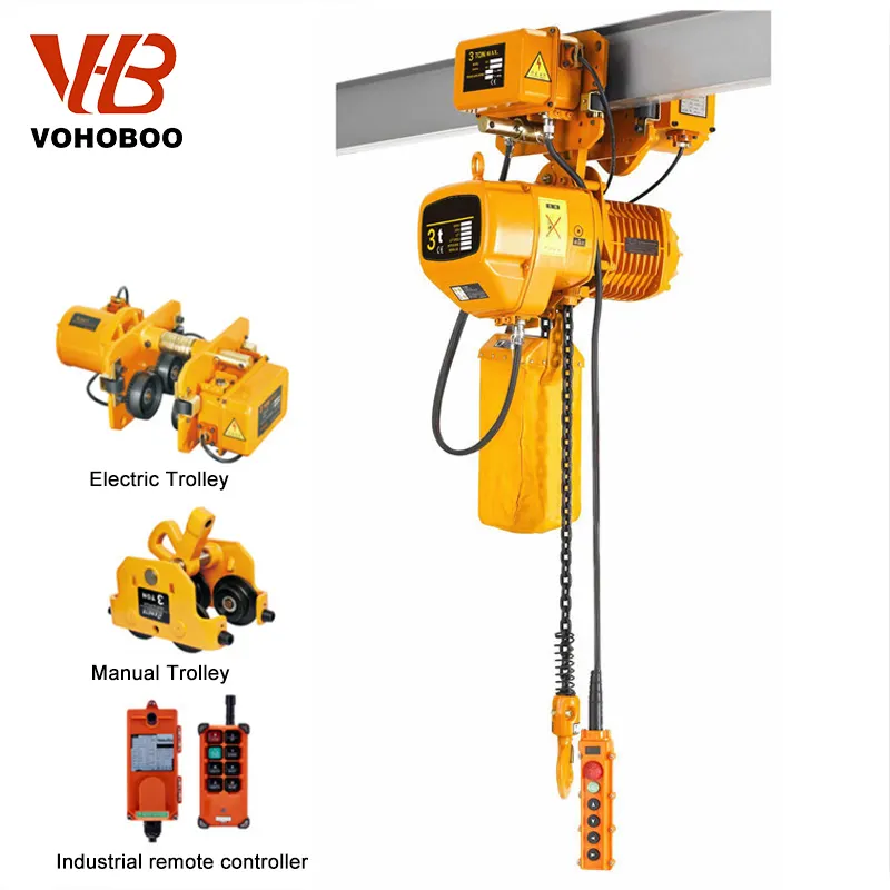 Hot Sale Wireless Remote Control Electric Hoist Winch Portable Traction Electric Hoist With Handle Control