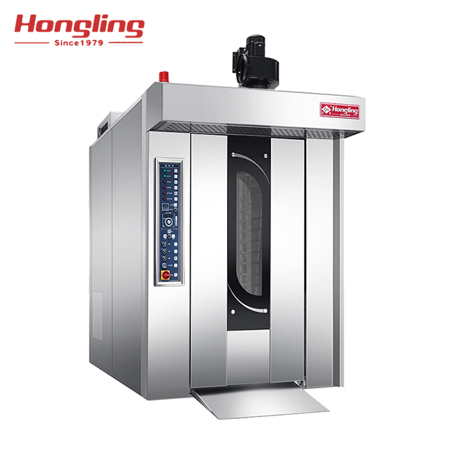 HX-16Q-01 Baking Equipment 16 Trays Gas Rotary Rack Oven for bakery